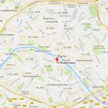 Charmant Notre Dame 2 Lejlighed